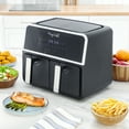 thumbnail image 6 of MegaChef Dual 4.5 + 4.5 Quart Digital Electric Air Fryer, 6 of 7