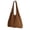 Brown, variant on Women's Hollow Knit Shoulder Handbag, Oversized Lightweight Woven Tote Bag for Travel Beach Shopping Everyday Use