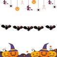 thumbnail image 4 of Ghost Bat Garland Halloween Fantasma Y Murciélago Colgantes Pared Escena Arreglo Decoraciones (B), 4 of 9