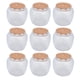 thumbnail image 3 of 40 protectores de patas de silla de silicona gruesa, transparentes y antideslizantes., 3 of 14