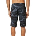 thumbnail image 2 of O'Neill Men's 21" DNA Camo Board Shorts Black Gray (30), 2 of 3