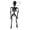 A-#001, variant on Posable Plastic Skeleton Mini Full Body Skeleton Decor, Jack O Lantern Skeleton Hanging Skeleton Prop, Skeleton Decoration Halloween Decorations for Yard Haunted House Party