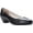 Black Full Grain Leather, variant on Women's Propet Zuri Pump Oyster Full Grain Leather 9.5 D