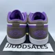 thumbnail image 4 of Ni - ke Air Jordan 1 Low Shoes Purple Mocha Palomino Wild Berry 553558-215 Men's Sz 13, 4 of 5