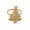 Gold, variant on Christmas Tree Napkin Rings, Metal Napkin Holders, Festive Alloy Table Decor for Christmas Dinner Parties Weddings, Durable Gold Green Silver Metal Craft with Exquisite Detailing