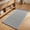 Light Grey, variant on Lanola Non-Slip Waffle Bath Mat Runner, Quick Dry Absorbent Long Bathroom Rug with Tassels for Hallway，20“X32”