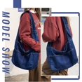 thumbnail image 7 of YOUI-GIFTS Denim Hobo Bags for Women Retro Jean Shoulder Bag Casual Jean Tote Handbags Vintage Satchel Bags for Teen Girls, 7 of 7