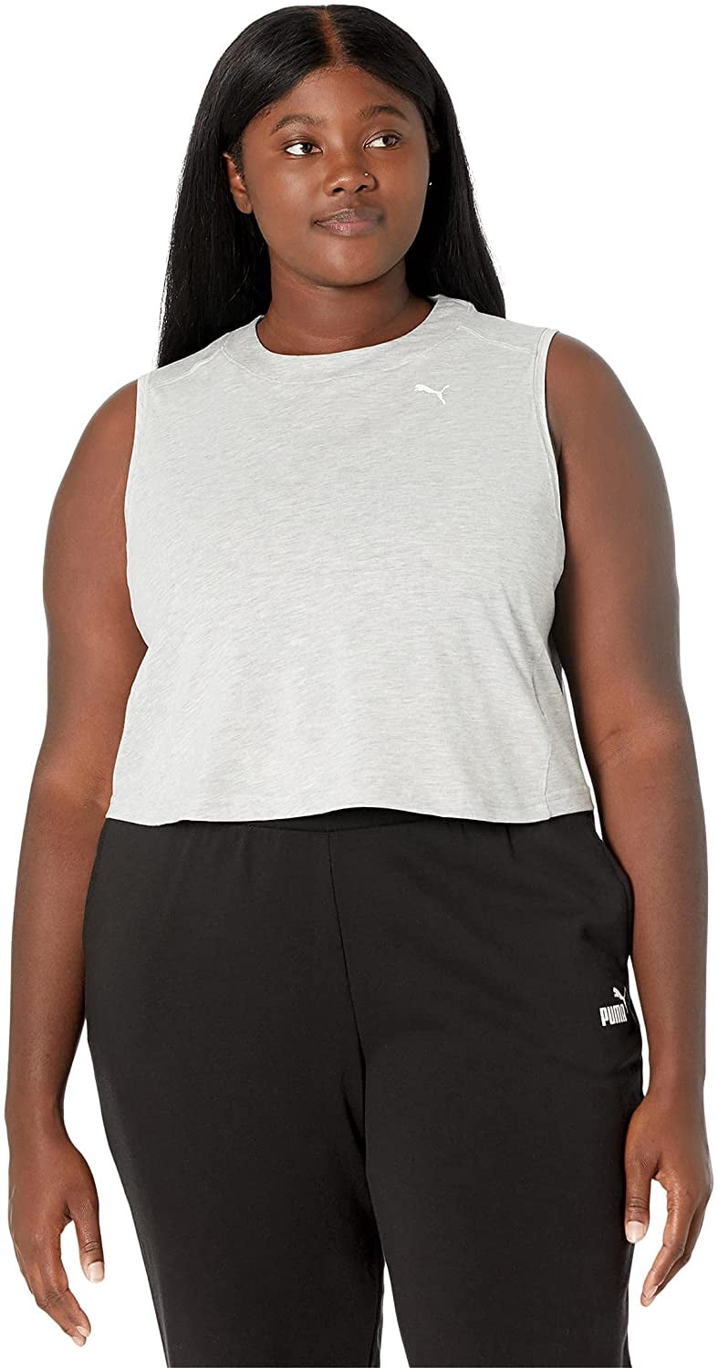PUMA Plus Size Train Cropped Logo 