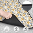 thumbnail image 5 of Uemuo Car Floor Mats - Funny Chicken Pattern Carpet Floor Mats for Cars, Auto Accessories Front & Rear Car Floor Foot Mat Sets of 4 Pieces, 5 of 6