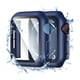 thumbnail image 1 of wonima44 for Waterproof Apple Watch Screen Protector Case Series 9 8 7 41mm Accessories, iWatch Protective PC Face Cover Built-in Tempered Glass Film, Sweatproof Bumper for Women Men, 41 mm, 1 of 1
