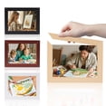 thumbnail image 3 of chimushi Kids Artwork Frame with Storage, Front Opening Changeable Shadow Box for A4 / 8.5x11 Artwork, Wall Mount Children's Crafts Display Frame, Preserve Drawings & School Projects, M Size, 3 of 9