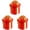 Red gold, variant on Reusable Annoying Nested Screw Gift Box 4 Layer Puzzle Container Pla Prank Gift Box for Gift Cards Cash Small Keepsakes Christmas Birthday Party