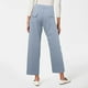thumbnail image 3 of WILLBEST Pantalones Casuales de Sarga Para Mujer, Pantalones Cortos de Pierna Ancha, Pantalones Cortos de Talla Grande, Pantalones Capri Elásticos, Pantalones Vaqueros Tobilleros Para Mujer, 3 of 5