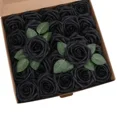 thumbnail image 3 of 10/25/50 piezas de rosas artificiales de espuma, flores falsas, rosas para ramos de boda, fiestas, decoración del hogar, decoración del jardín, 3 of 5