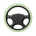 thumbnail image 3 of Fotbe Green Avocado Steering Wheel Cover Universal 15 in Car Accessories for Men Women,Steering Wheel Protector Comfortable Protective Case for SUV Sedan Decor, 3 of 8