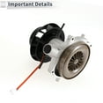 thumbnail image 6 of Unique Bargains Blower Motor Assembly Combustion Air Fan Heater for Car Truck Van RV Bus Boat 12V, 6 of 6