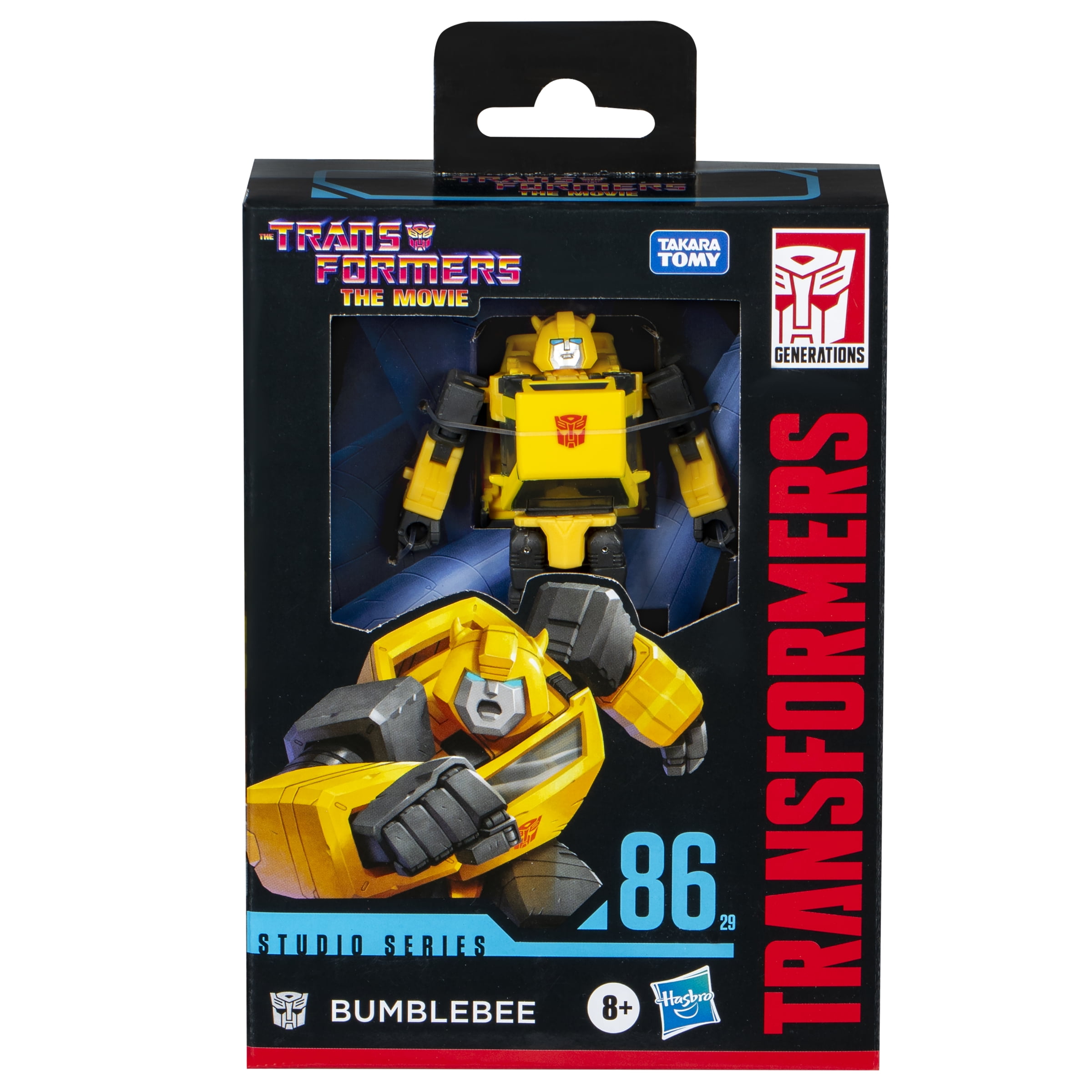 Transformers Studio Series Deluxe The Transformers: The Movie 86-29 Bumblebee 4.5” Action Figure, 8+