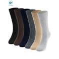 thumbnail image 6 of Deago Men's Cushion Crew Socks 3-6 Pairs Athletic Running 7-9/9-11/11-13 Socks Men Cotton Sport Wicking Work, 6 of 9