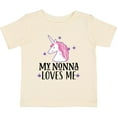 thumbnail image 3 of Inktastic My Nonna Loves Me Unicorn Girls Baby T-Shirt, 3 of 5