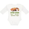 thumbnail image 3 of Inktastic Gram Gram Loves Me Cute Red Panda Boys or Girls Long Sleeve Baby Bodysuit, 3 of 5