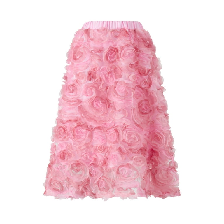 Pink tulle skirt shop 3d