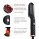 thumbnail image 5 of Peine eléctrico 3 en 1 para alisar el pelo de la barba, peine eléctrico con temperatura ajustable, 5 of 5