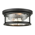 thumbnail image 3 of 4402-PBZ Millennium Lighting Bresley - 2 Light Outdoor Flush Mount-5.25 Inches Tall and 12 Inches Wide-Powder Coat Bronze Finish, 3 of 7