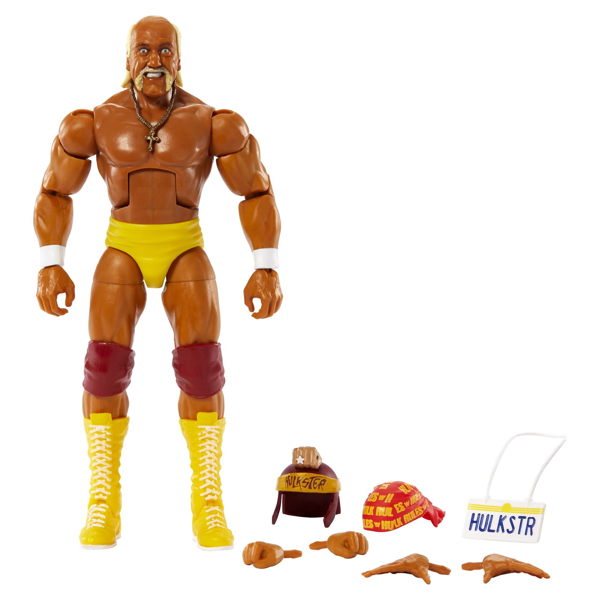 Mattel WWE Elite 96 Hulk Hogan Action Figure with Helmet
