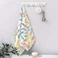 thumbnail image 5 of Boho Spring Hand Towel for Bathroom Set of 2 Hand Bath Towels Soft Absorbent Decorative Towels for Bathroom Kitchen Yoga Home Decor 14 x 28 in, 5 of 6