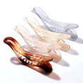 thumbnail image 3 of Set de 4 colores de pinzas para el pelo de cocodrilo HUOGUO, diseño de cocodrilo, para mujer, 3 of 4