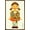 Bronze Framed Version, variant on Netflix Squid Game: Season 2 - Toy Doll Wall Poster, 22.375" x 34"