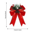 thumbnail image 3 of FOCUSNORM Christmas Tree Toppers Ribbon Bows House Decoration Supplies for Christmas Tree Decorating, 3 of 8