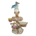 thumbnail image 5 of Beach Coastal Pelican Bird On Getty Post Seashells Boat Nautical Sign Figurine, 5 of 9