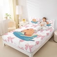 thumbnail image 3 of Erosebridal Funny Capybara Full Size Sheets,Blue Aircraft Airplane Bed Sheets For Capybara Lovers 4pcs, 3 of 6