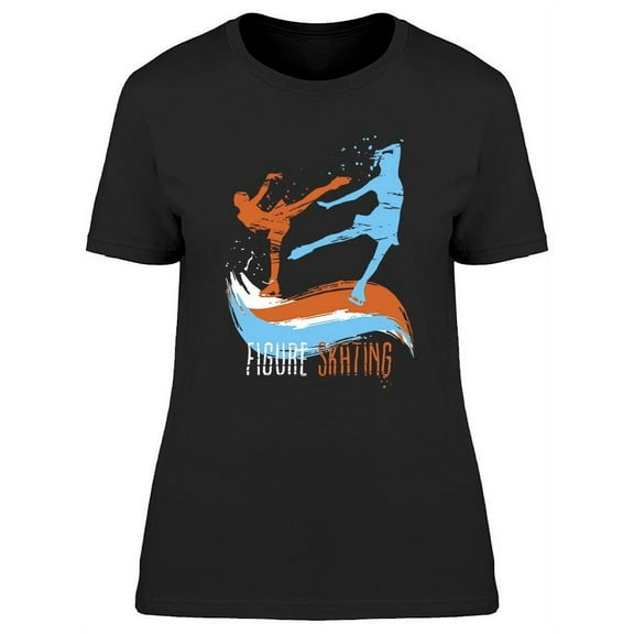 Figure Skating Athletes T-Shirt Women -Image by Shutterstock, Female x-Large