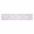 thumbnail image 2 of MKHERT Watercolor White Unicorns with Flowers and Strewberry Table Runner Home Decor for Wedding Party Banquet Decoration 16x72 Inch, 2 of 2