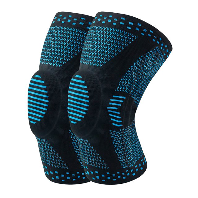 Running Squat Basketball Deportes al aire libre Protector de pierna de punto Rodilleras Wmkox8yii jkg2791