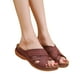thumbnail image 5 of Zapatos de mujer color sólido ahueca hacia fuera talón inclinado sandalias cómodas de moda Wmkox8yii  hj789, 5 of 9