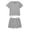 A-Grey, variant on Bigetiay Boys 2 Piece Set Fashion Athletic Tracksuit Crew Neck T-Shirt and Shorts Set Size 7-8 Years Boys Clothes
