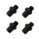thumbnail image 5 of Toystoory 4 piezas de pernos de bicicleta ajustables aleación de aluminio frenos de bicicleta resistentes al desgaste accesorios de Negro 2piezas, 5 of 6