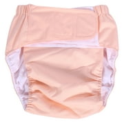 Fictory Paales para Adultos incontinencia Lavables Pantalones para Adultos Pao de paal Ajustable Ultra Absorbente Ultra Absorbente (Color : Light Pink)