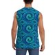 thumbnail image 4 of Balery Snake Camisetas sin mangas para hombre, absorbe la humedad y protege contra el mal olor.-Medium, 4 of 7