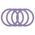 thumbnail image 1 of 4Pcs Magnetic Adapter Ring, Magnetic Wireless Charger Conversion, Light Purple, 1 of 8