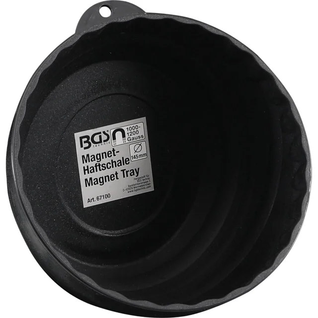 Bandeja MAGNÉTICA REDONDA BGS 67100 145 MM