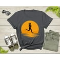 thumbnail image 4 of Sports Woman Marathon Race Athlete Runner Running at Sunset T-Shirt Runner Running Lover Gift T Shirt for Men Women Kids Boys Girls Tshirt, 4 of 8