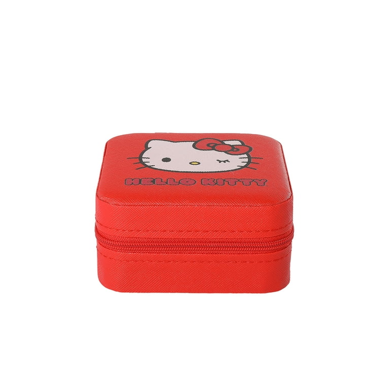 Sanrio Girl's Hello Kitty Square Travel Jewelry Case - Walmart.com