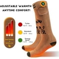 thumbnail image 6 of SNOW DEER Hunting Heated Socks with App Control for Men Women, Rechargeable Electric Heating Warm Sock for Motorcycle Hunting Ski Hiking Cold Winter Work Washable, 6 of 6