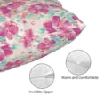 thumbnail image 3 of Naloa Purple Watercolor Flowers Pillow Covers, Throw Pillow Case Cushion Covers,Cushion for Bedroom,Couch,Home-16"x24", 3 of 6