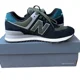 thumbnail image 4 of New Balance 574 Lace Up Mens Black Sneakers Casual Shoes U574KBG Size 7, 4 of 6