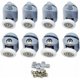 thumbnail image 1 of Rodillos para puerta de ducha 8 piezas Rodillos para puerta de ducha Rodillo para puerta corredera de ducha Rodillos para mampara de ducha 25 mm (hy), 1 of 5